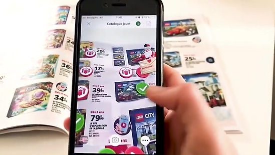 Augmented Reality Sales Catalogues 